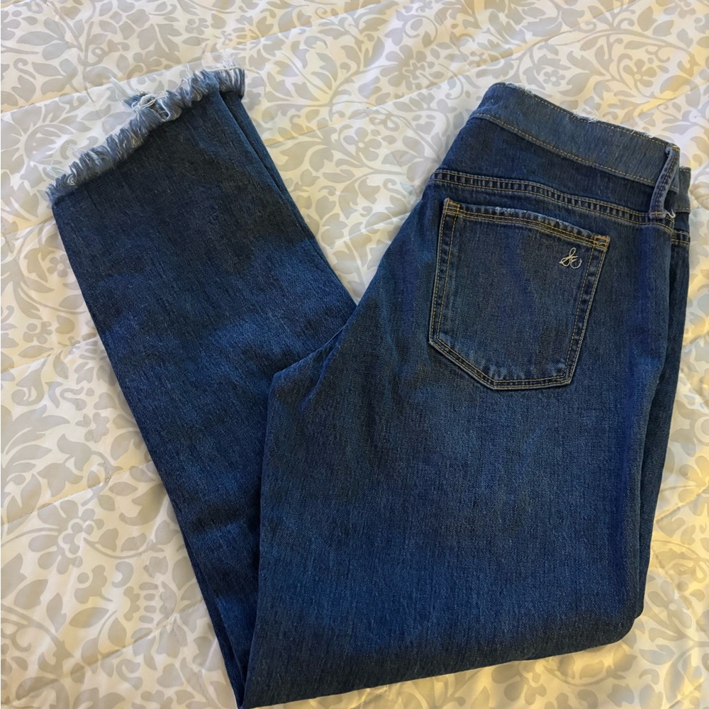 Sam Edelman Blue Ankle Cropped Jeans